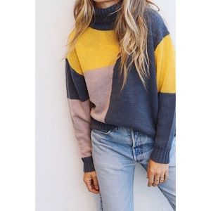 Mette Roll Neck Ascot + Hart sweater